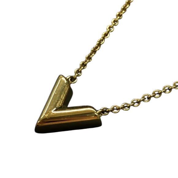 Authentic Louis Vuitton Essential V Supple Necklace - Picture 2 of 6
